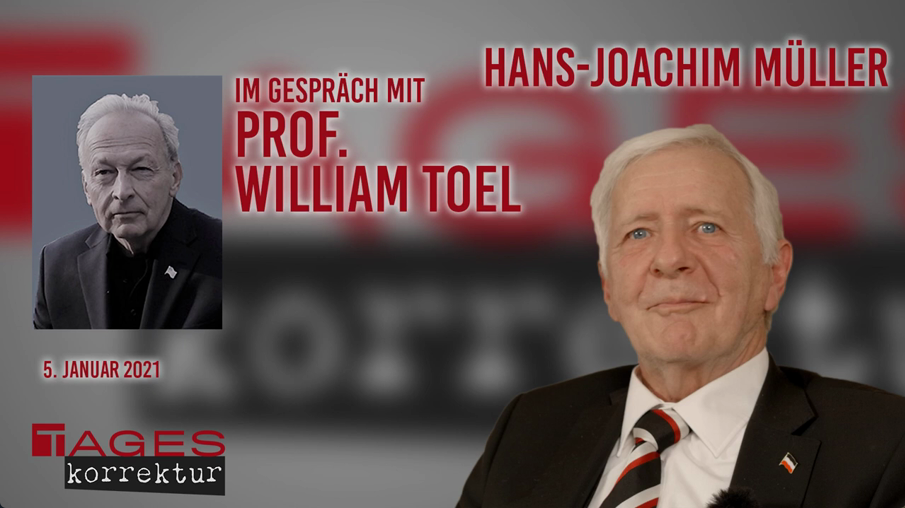 Hans-Joachim Müller im Gespräch mit Prof. William Toel